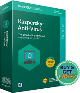 कैसपर्सकी एंटी-वायरस नवीनतम संस्करण - 1 उपकरण, 1 वर्ष (सीडी)